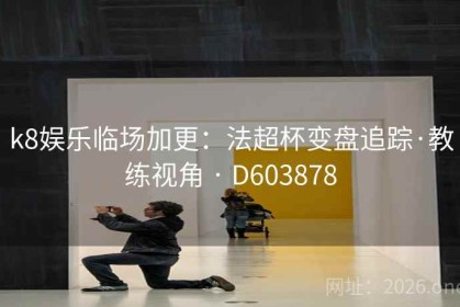 k8娱乐临场加更：法超杯变盘追踪·教练视角 · D603878