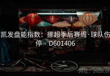凯发盘能指数：挪超季后赛周·球队伤停 · D601406