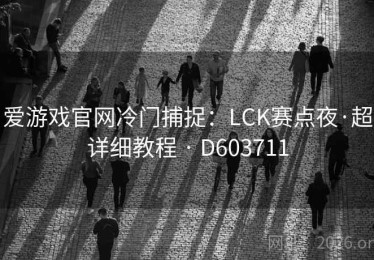 爱游戏官网冷门捕捉：LCK赛点夜·超详细教程 · D603711