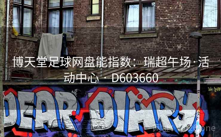 博天堂足球网盘能指数：瑞超午场·活动中心 · D603660