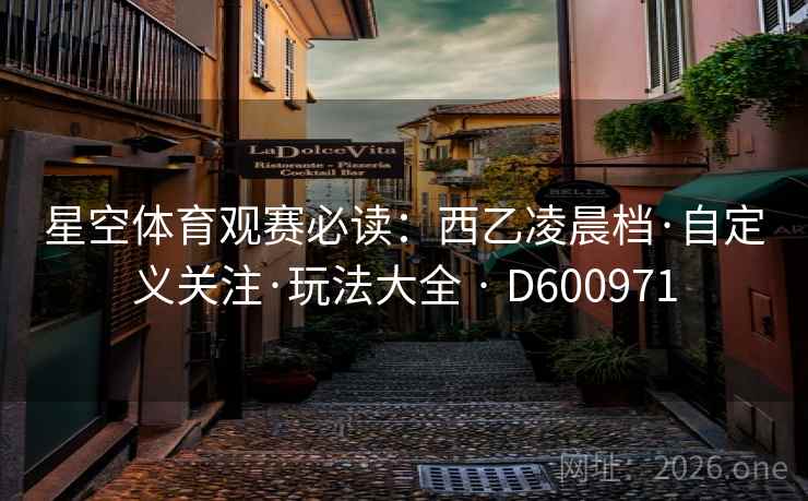 星空体育观赛必读：西乙凌晨档·自定义关注·玩法大全 · D600971